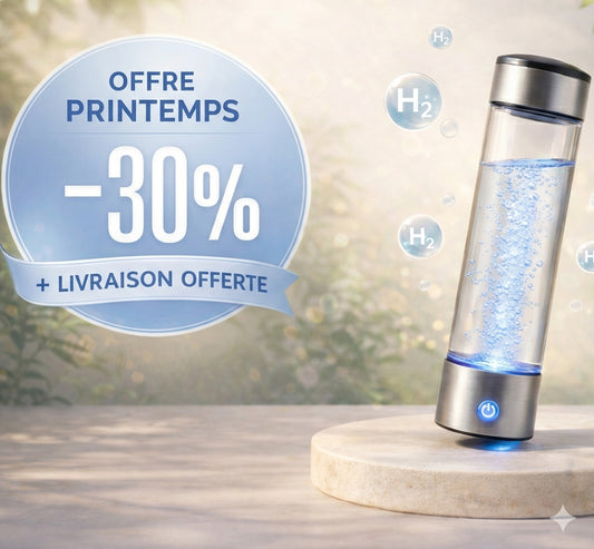 Bouteille d'eau à hydrogène
