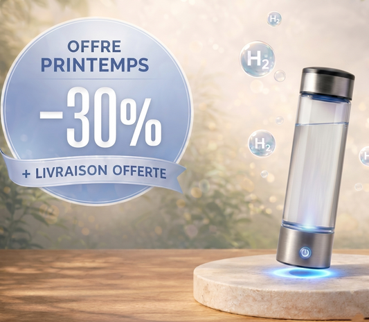Bouteille d'eau à hydrogène